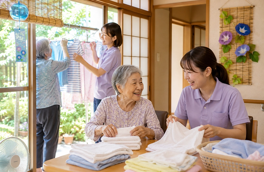 暑くても安全に運動する方法 ～認知症のある方も、夏を元気に過ごすために～
