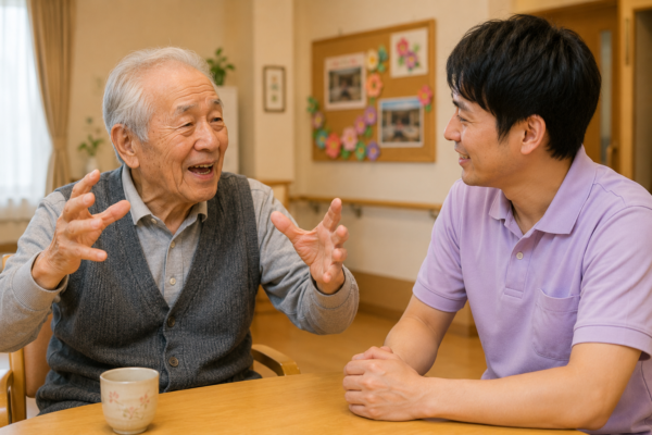 グループホームやつお会話